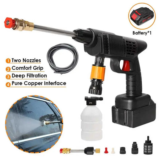 5 Cell Wireless High Pressure Washer Gun Premium Quality